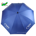 China umbrella factory unique client logo prints shanghai golf big parasol royal umbrella